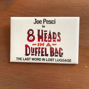 8 Heads in a Duffle Bag Collectible Pin NWOT #1